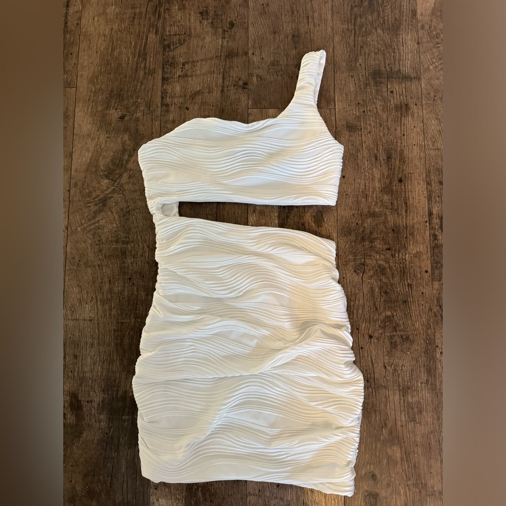 White SHEIN dress